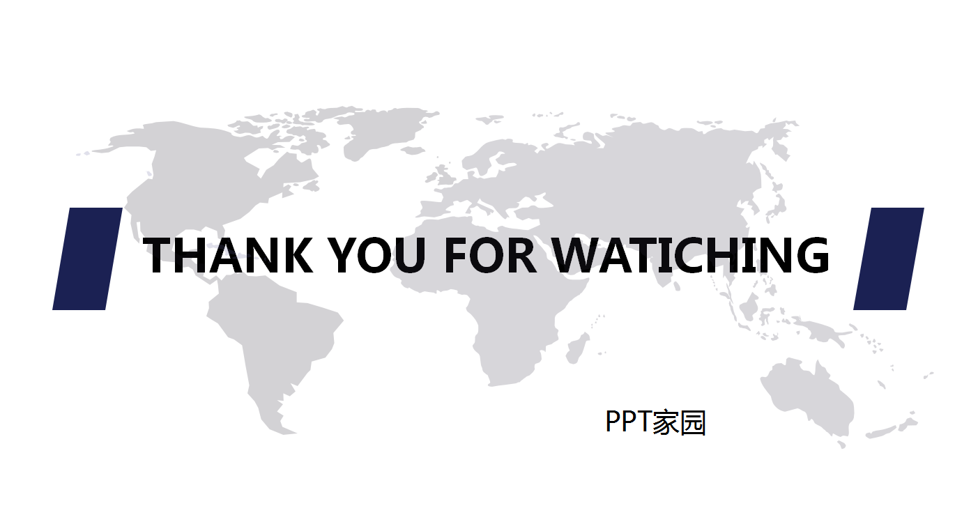 简约扁平化ppt模板_白色商务