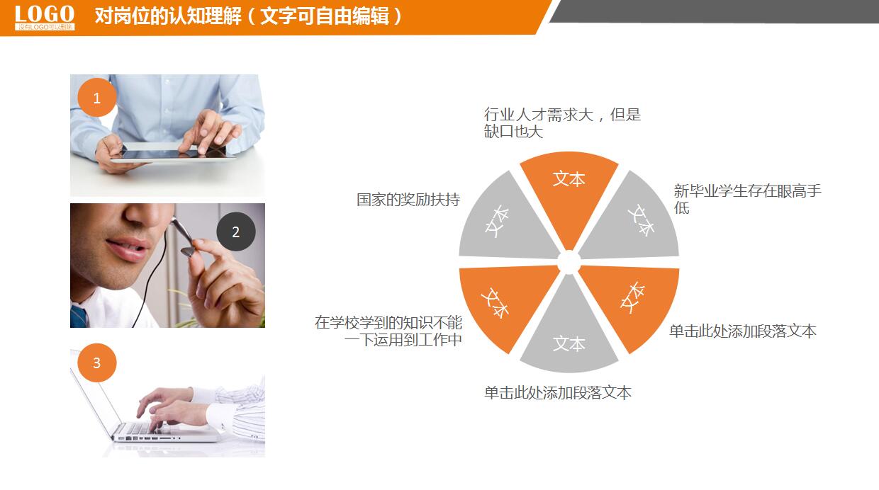 彩色手绘职业生涯规划PPT模板