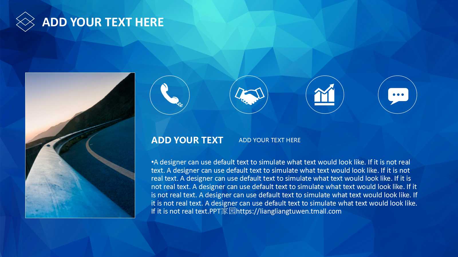 蓝色创意动感星空精美ppt模板