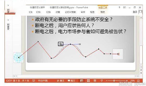 ppt创建自定义路径动画教程图片
