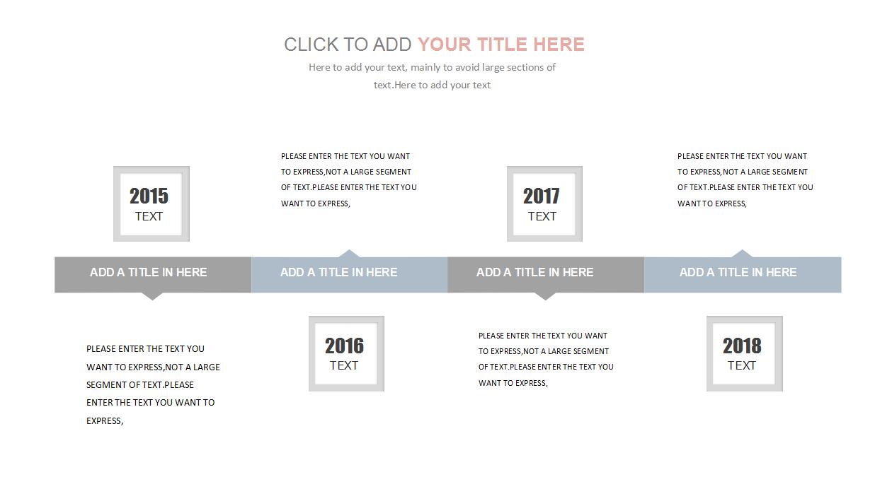 小清新商务年终总结新年计划ppt模板