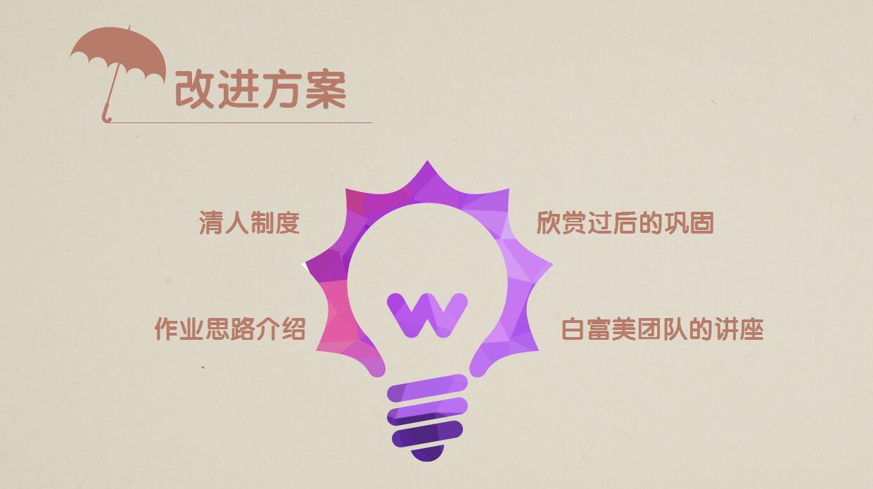 简约低面设计创意PPT模板