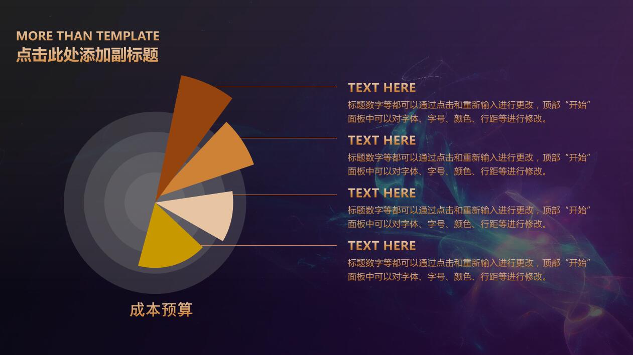 黑色高端商业创业融资计划书ppt模板