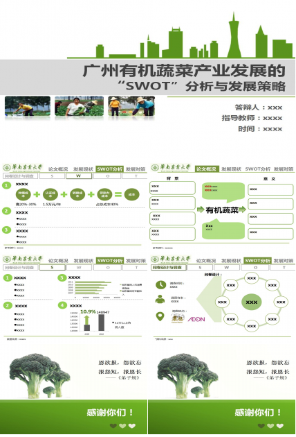 大学生论文答辩PPT模板