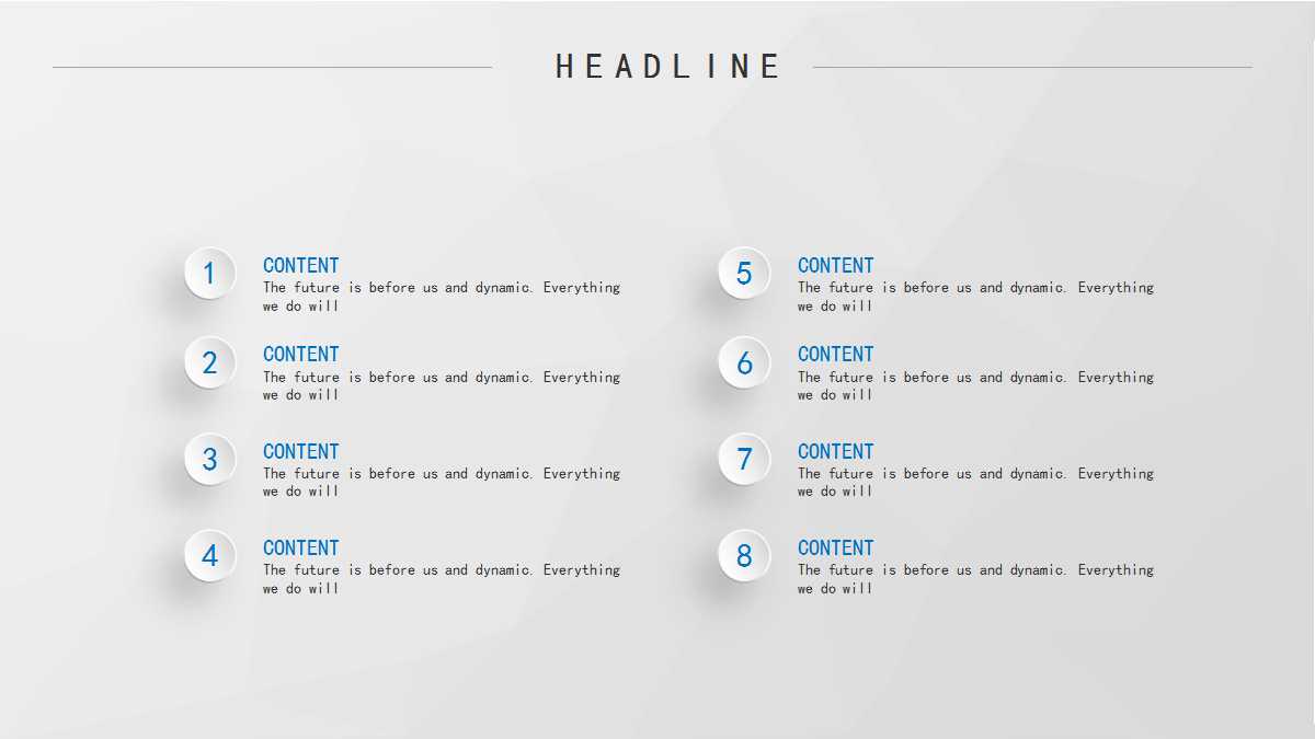 白色简约精致商务ppt模板