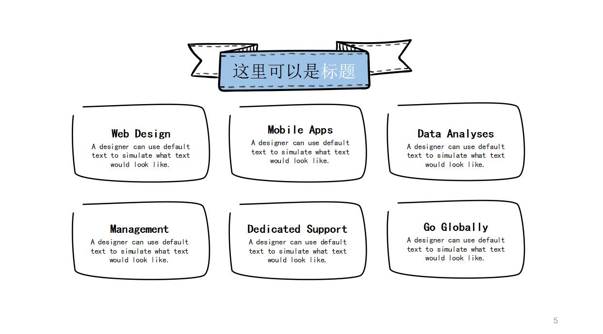 创意灯泡汇报PPT模板