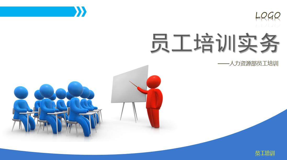 简约时尚员工培训实务ppt模板