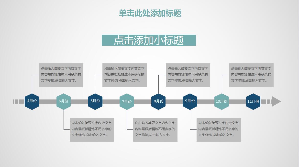 商务助理工作总结ppt模板