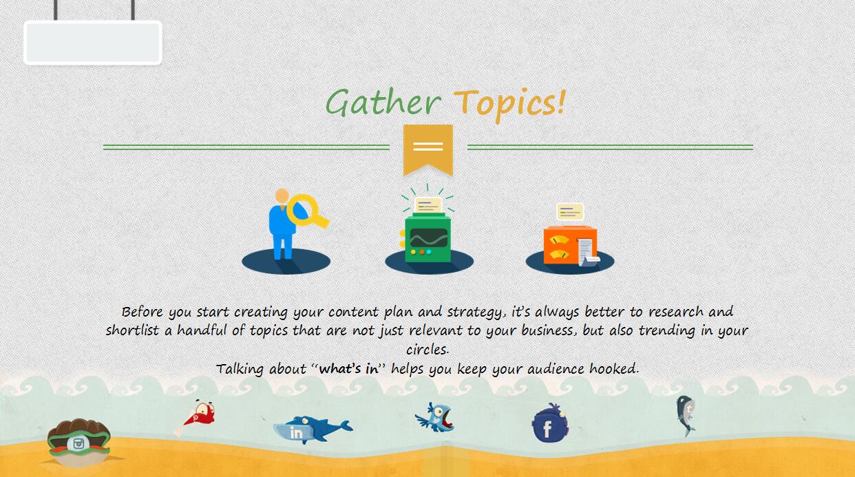 国外卡通PPT模板