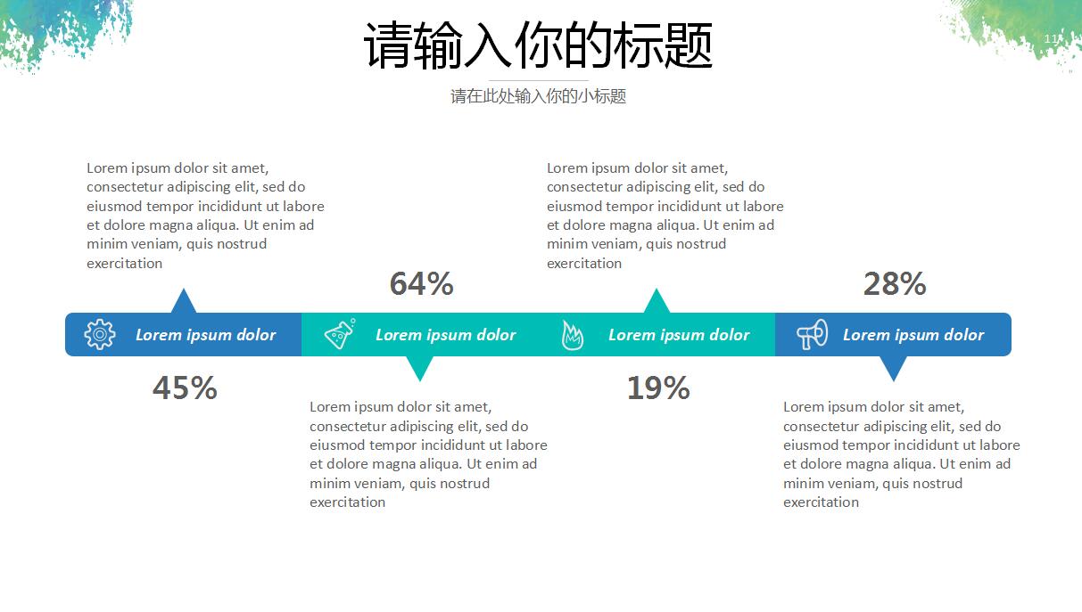 项目进度汇报ppt模板
