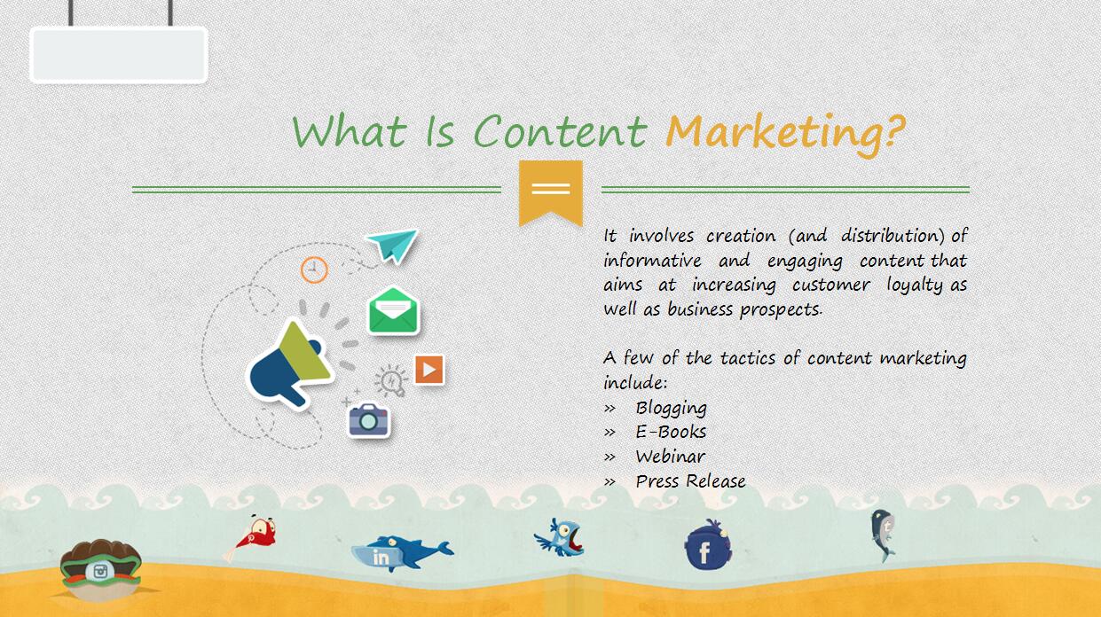 国外卡通PPT模板