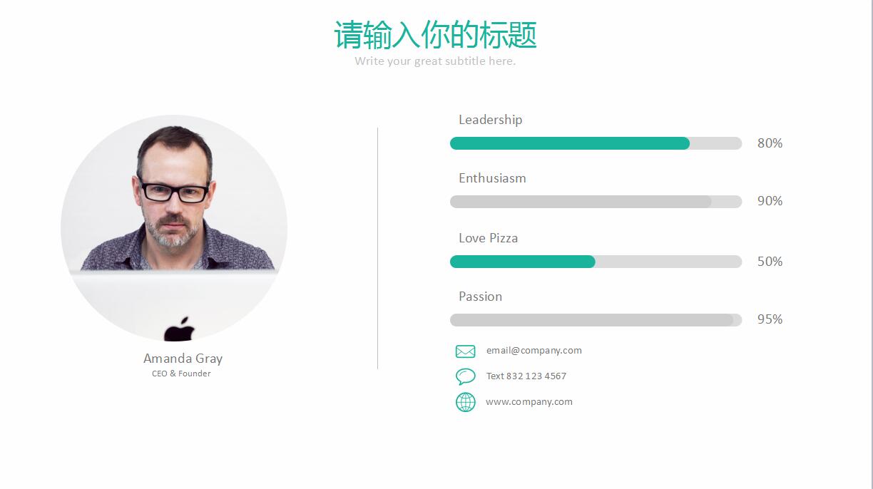 项目进展报告ppt模板