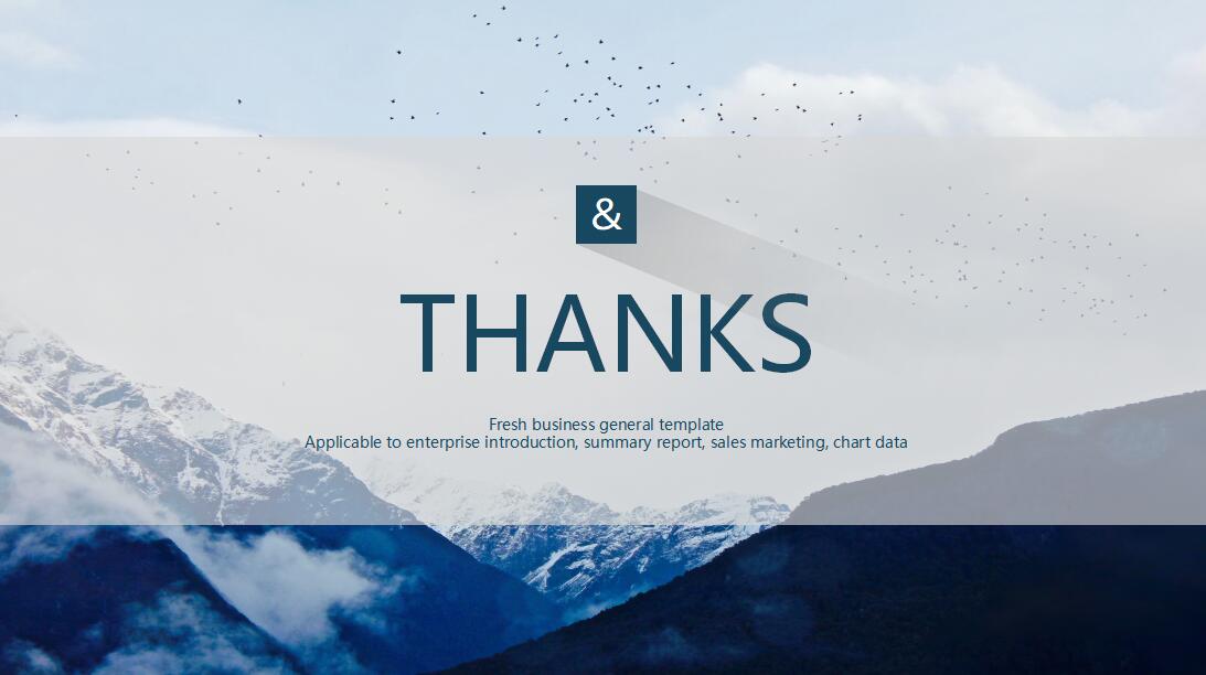 简约清新创意长投影工作汇报ppt模板