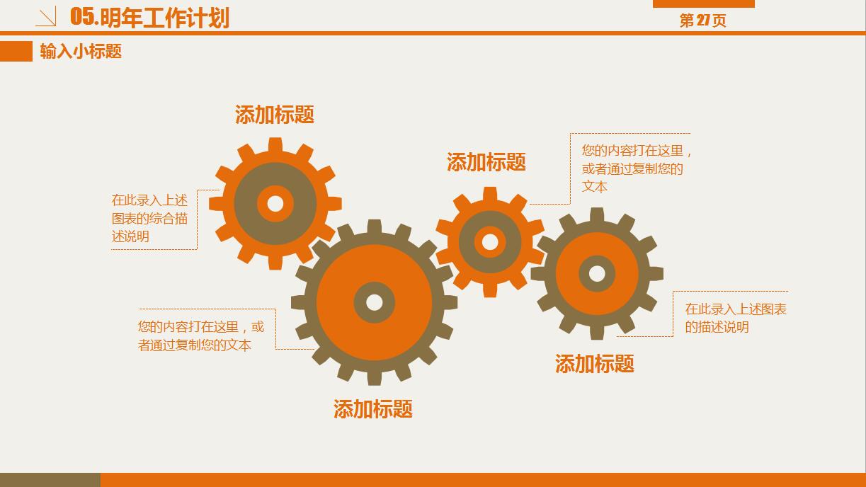 财务工作总结ppt模板