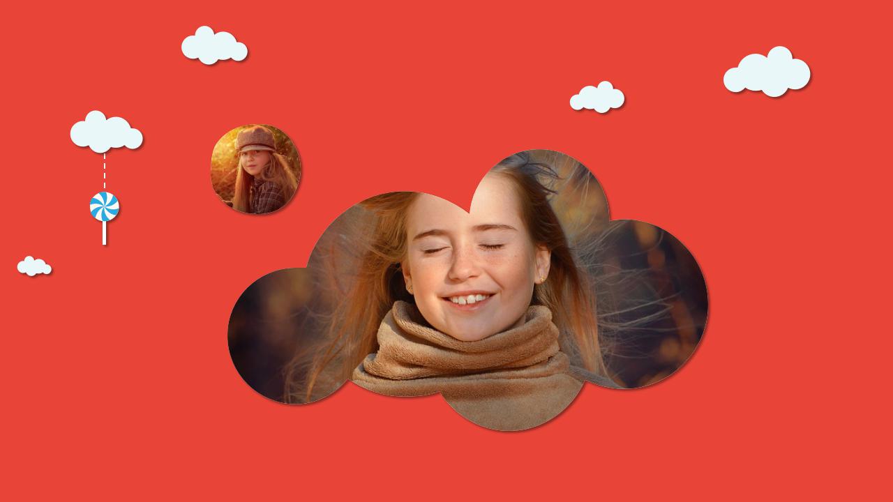 精美简洁生日会ppt模板