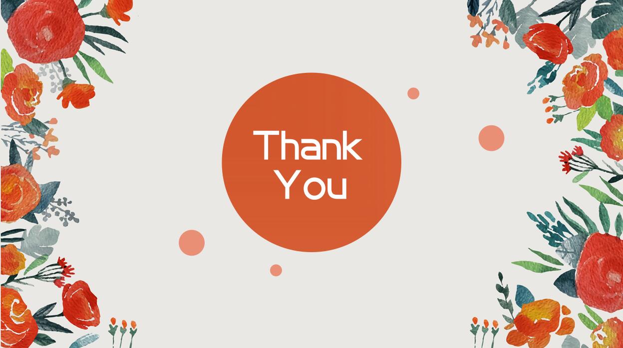 清新文艺韩范精美PPT模板