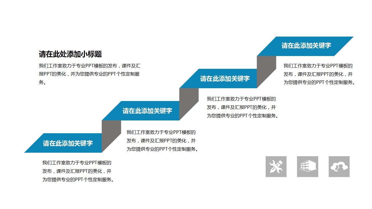 白色简洁商业项目计划书ppt模板