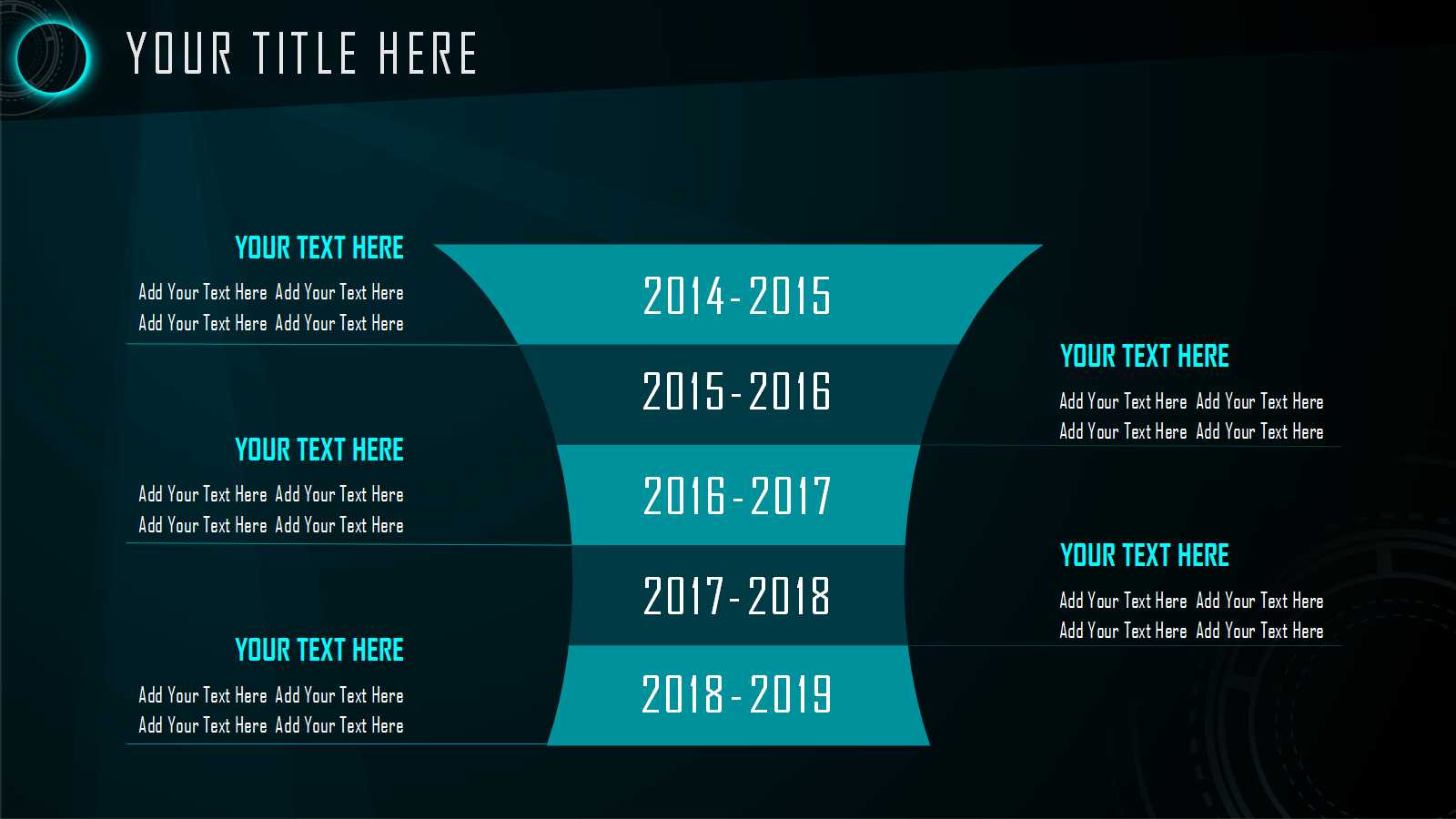 创意科技风工作汇报ppt模板