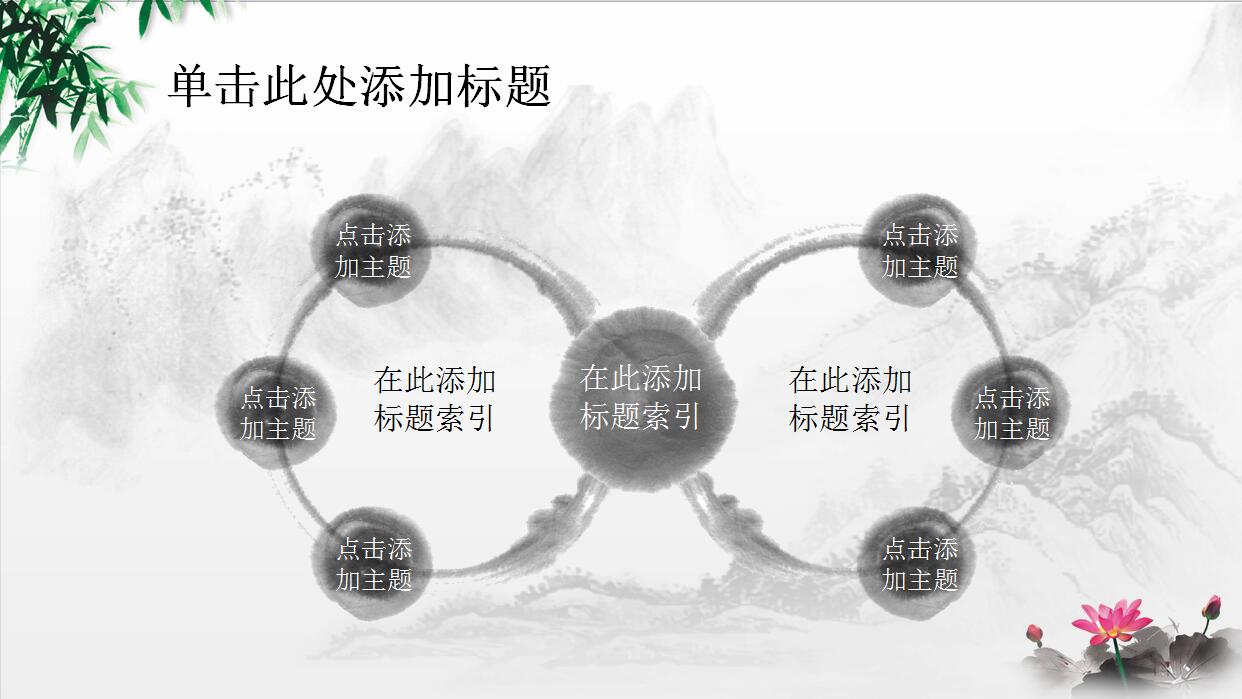 创意中国风毕业论文答辩PPT模板