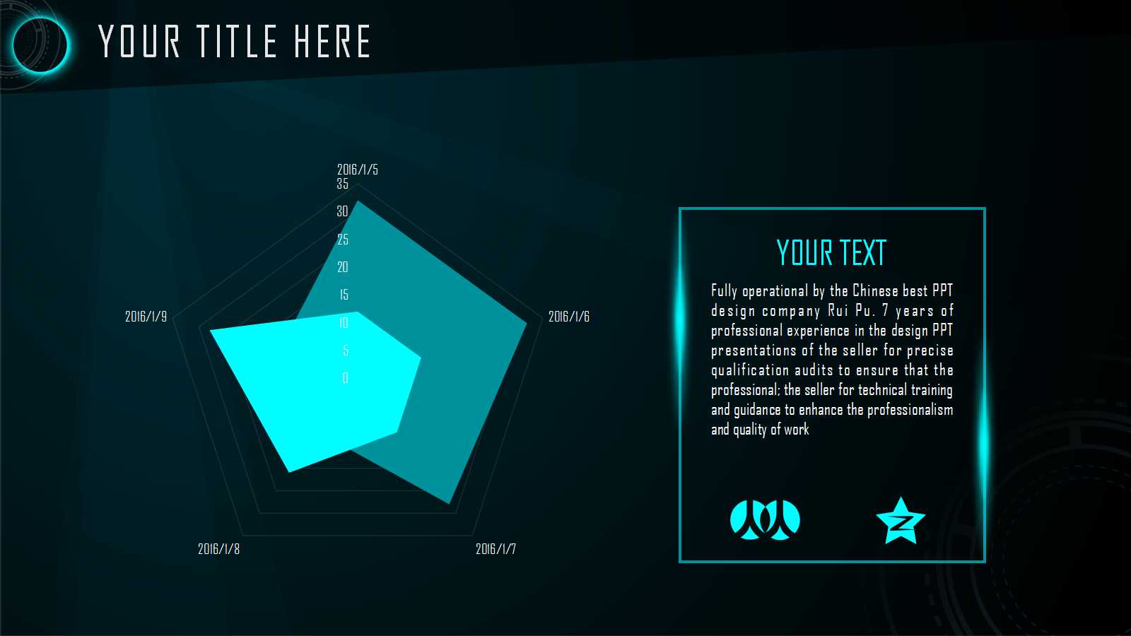 创意科技风工作汇报ppt模板