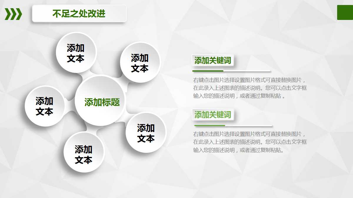 创意立体年终总结ppt模板