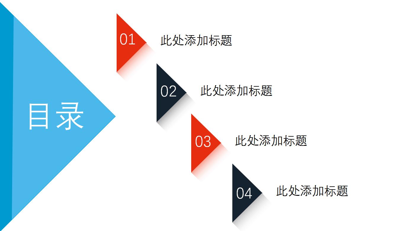 蓝色简约大学生职业规划ppt模板