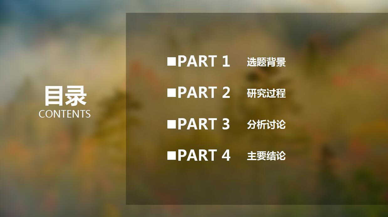 精美时尚论文答辩PPT模板