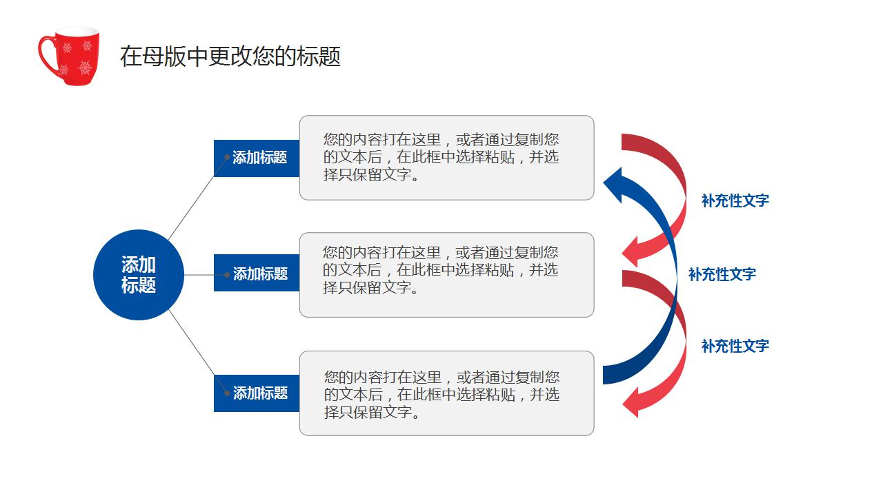 唯美温馨圣诞节策划ppt模板