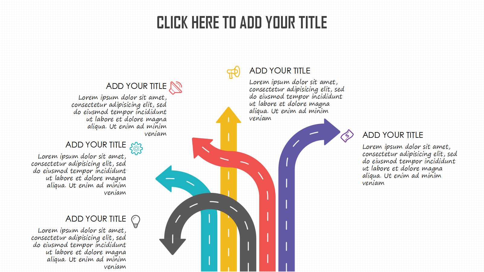 彩色创意色块月工作计划ppt模板