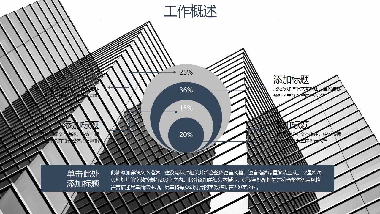商务动态月工作计划ppt模板
