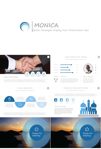 精美时尚商务汇报通用ppt模板