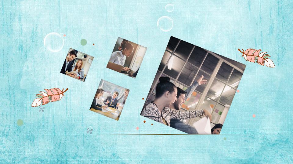 淡雅卡通生日快乐ppt模板