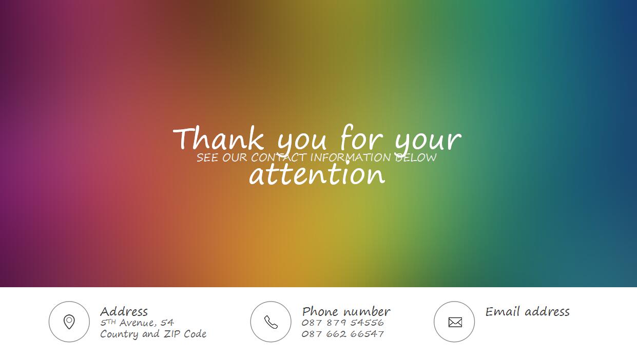 彩色ios风格个人工作总结ppt模板