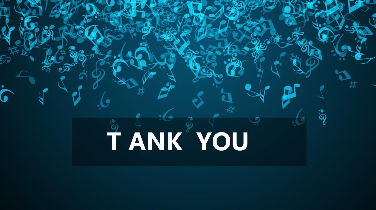 简约淡雅音乐课件ppt模板