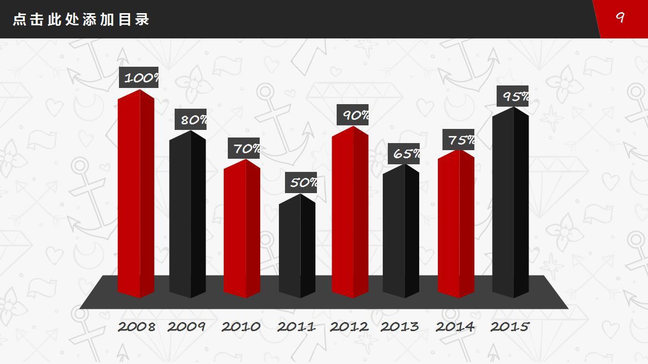 个性手绘个人总结ppt模板