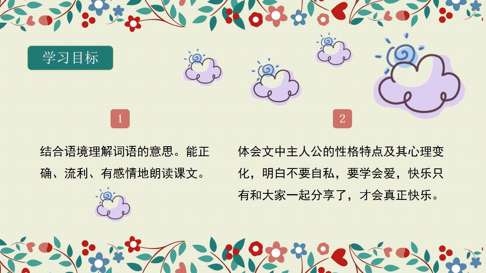 人教版巨人的花园ppt课件