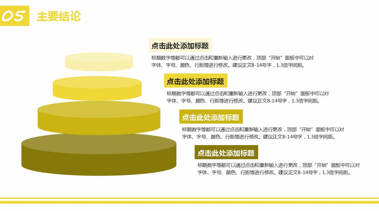 文艺清新毕业论文答辩ppt模板