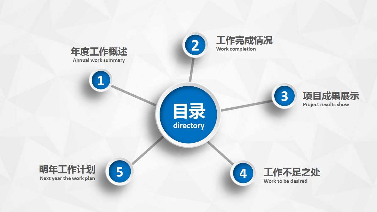 创意微立体工作总结暨新年计划ppt模板