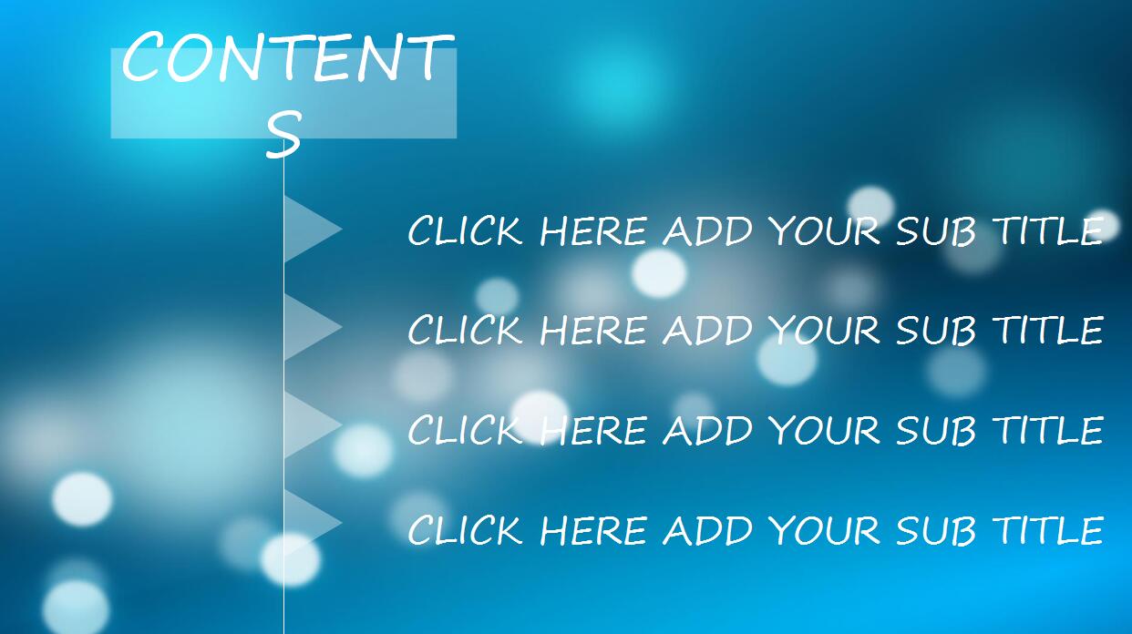 蓝色简约ios风格工作总结ppt模板