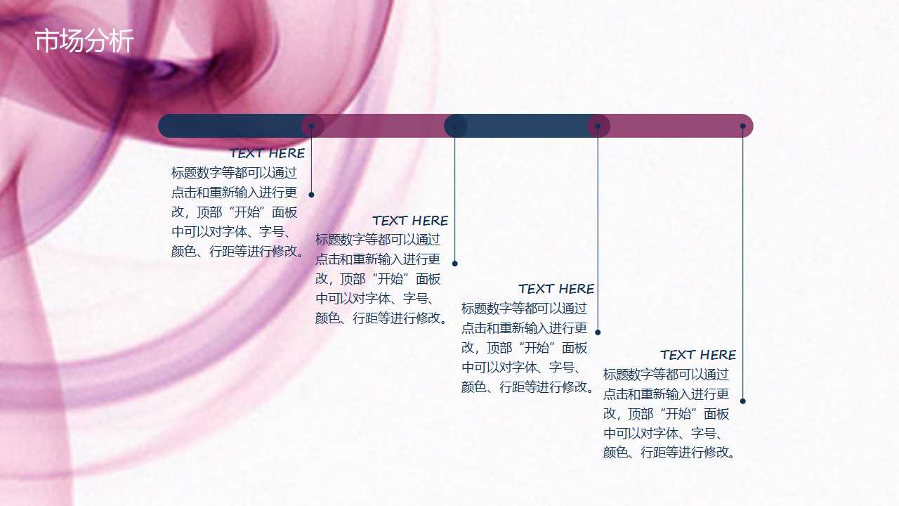 时尚唯美商业计划书ppt模板