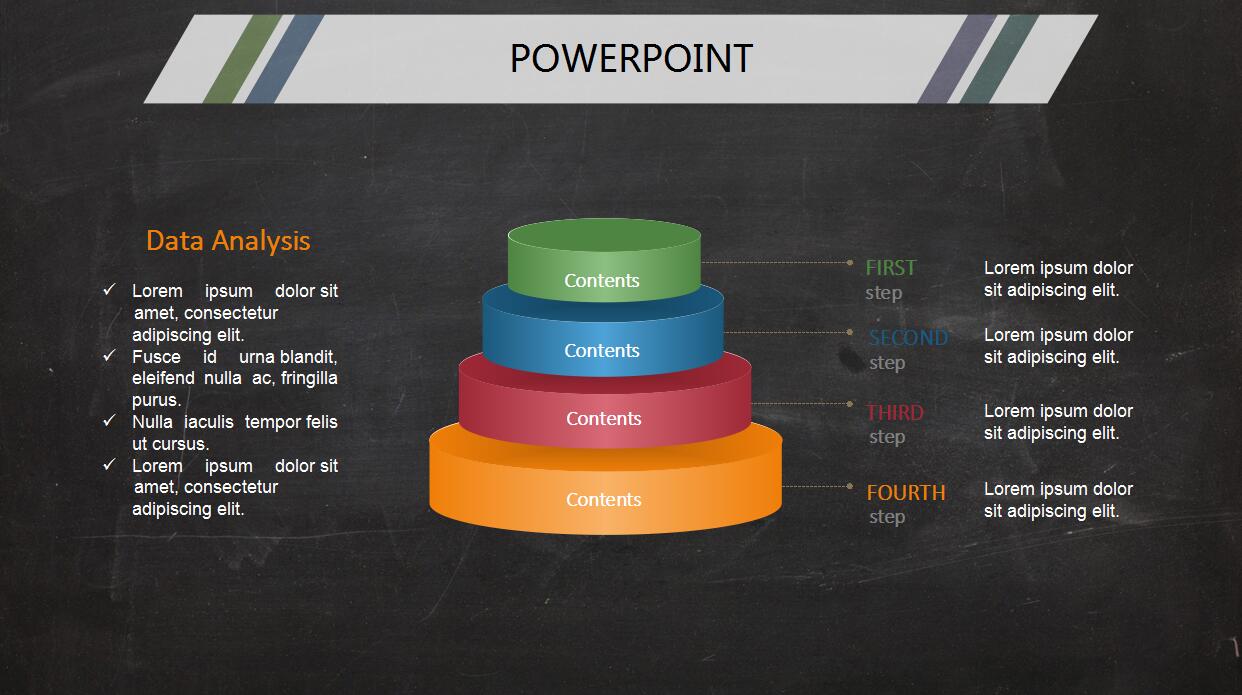 简约ios风格个人工作汇报ppt模板