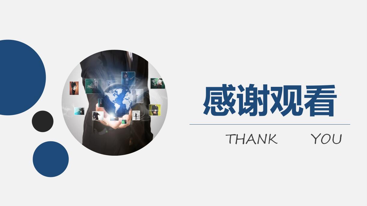 蓝色商务金融投资策划书ppt模板