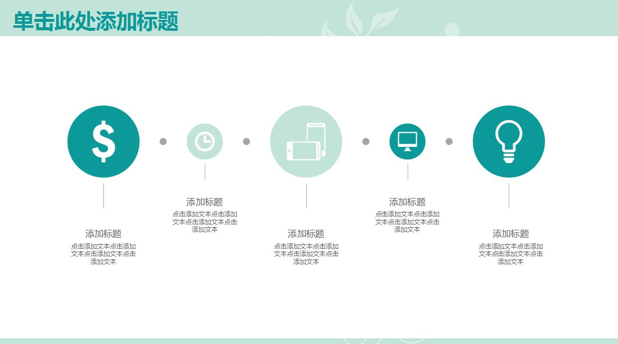精美时尚年度工作汇报ppt模板