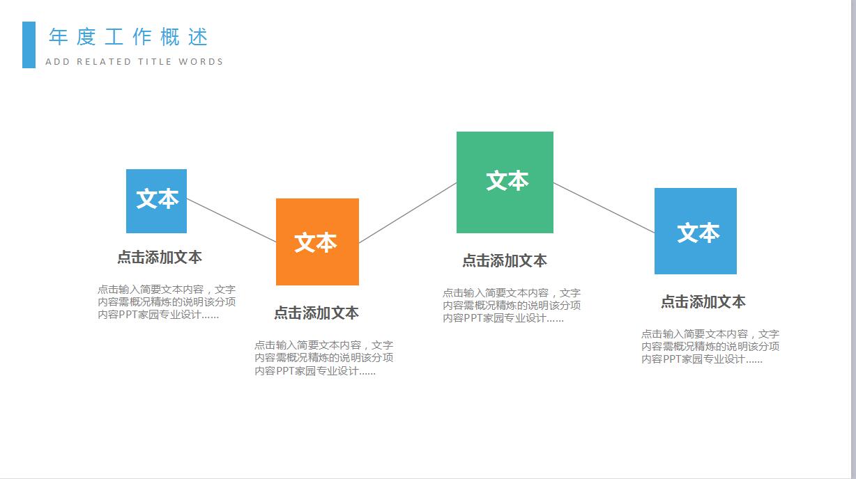 白色简约互联网行业会议ppt模板