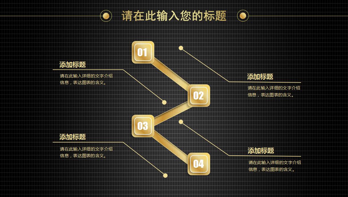 金色炫酷电商运营工作计划ppt模板