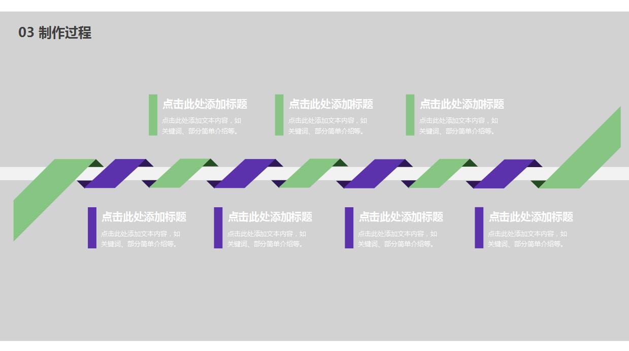 紫色时尚毕业设计答辩ppt模板