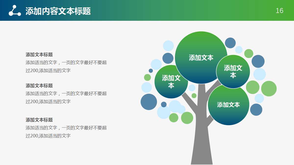 创意绿色商务风工作总结ppt模板