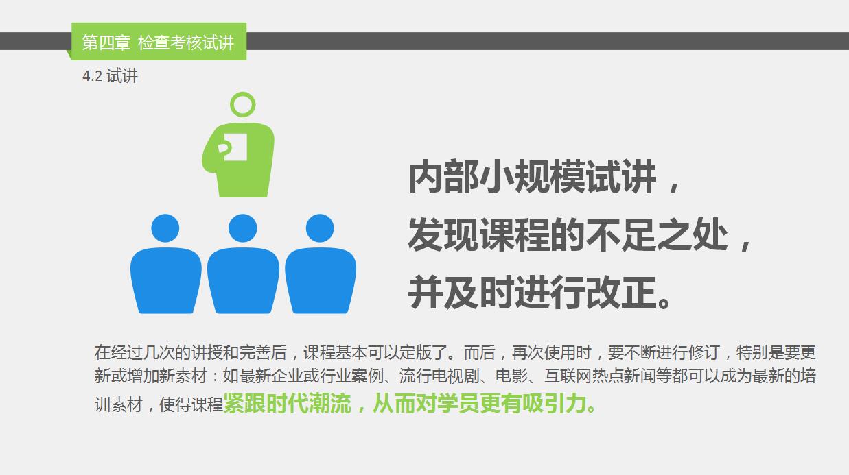 精美简约企业员工培训ppt模板