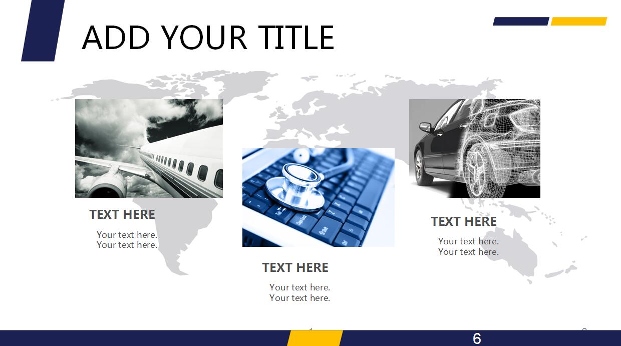 白色简约欧美风格工作计划ppt模板