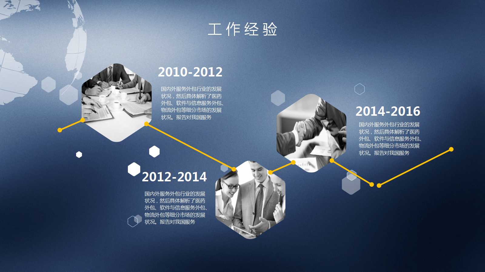 每周工作汇报ppt模板_简洁商务风